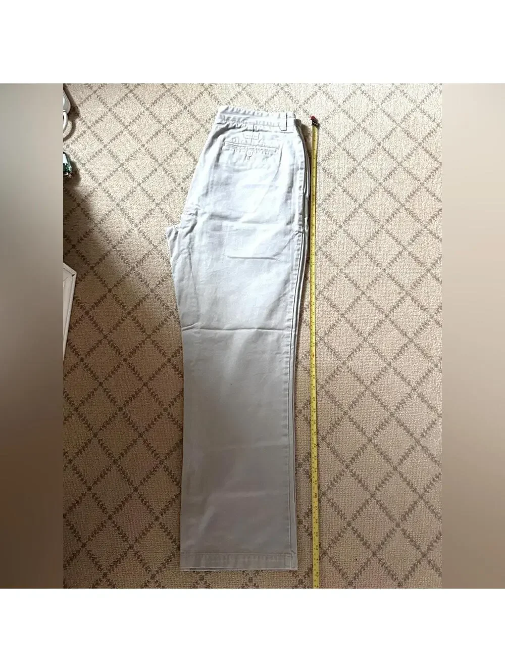 Banana Republic Chino khaki chino  pants in stone 35L